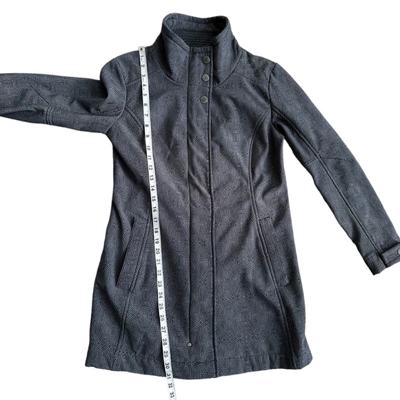 Title Nine Womens Grey Water Resistant Gray Mid Length Winter Jacket Size S - Picture 12 of 13